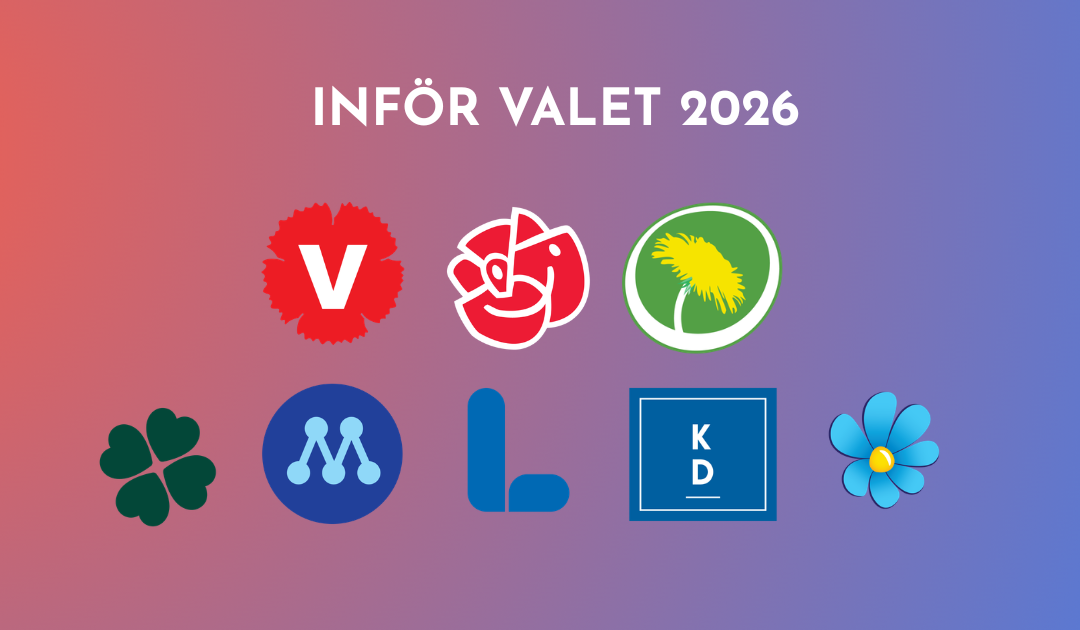 Inför valet 2026